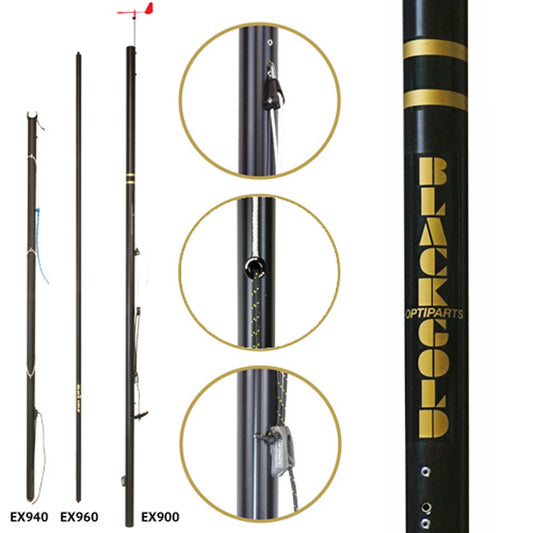 Optimist Blackgold MEDIUM mast set