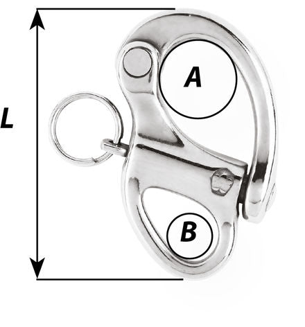 Snap shackle - Fixed eye