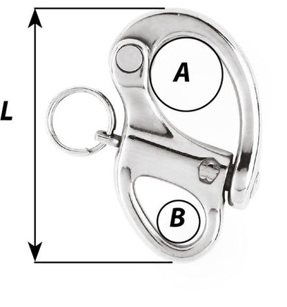 Snap shackle - Fixed eye